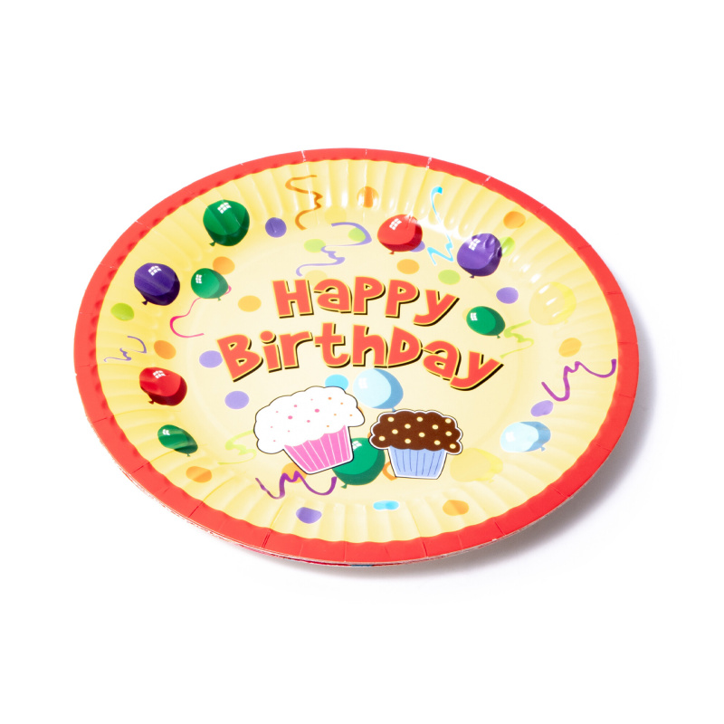 Aga4Kids Paper Plates 23cm DS932-3 10 pcs