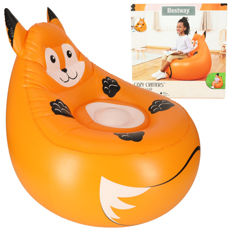 BESTWAY 75116 Inflatable Chair with Fox