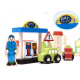 Aga Children's wooden train-track 70 pieces