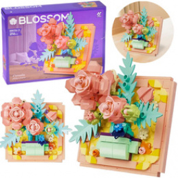 Technical Blocks SERIES: Spring Breath - FLOWERS IN A FRAME over 200 pieces ZA5815 universal