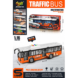 Bus with Opening Doors and Light and Sound Function