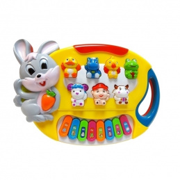 B16B1 EDUCATIONAL ORGAN PIANO RABBIT