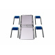 Aga Camping folding set Blue