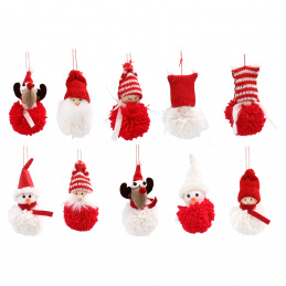 Aga Christmas Ornament Set 8 pcs Figures