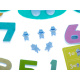 Aga Educational scale with numbers - Hippo