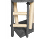 Grey cat tree 138 cm