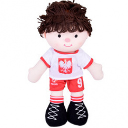 Doll Cuddly Fabric POLISH Footballer Your Football Friend ZA5477 Universal