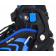 4-in-1 Roller Skates Set for Kids Size 34-38 Blue