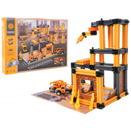 Garage Construction Set + Accessories and Figures