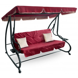 Aga Garden Swing 2in1 GRANDLUX Dark Red