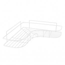Aga Bathroom Corner Shelf White