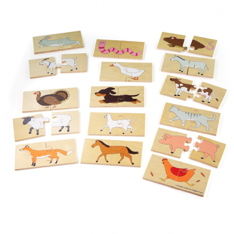 Bigjigs Toys Educational Puzzle Animals 2DZ159 - II. QUALITY