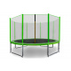 Aga SPORT PRO Trampoline 335 cm Light Green + protective net