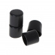 Furniture leg caps 19 mm Black