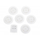 Aga LED Wireless Battery Light 6pcs. + remote control