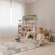 Aga LULILO Wooden dollhouse FLORO LED