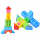 Colored wooden cubes Farm 100pcs ZA3565