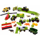 Tractor set agricultural machinery combines ZA4366