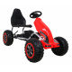 Large Pedal Go-Kart Strong for Kids Red + 100 kg Load + EVA Wheels + Hand Brake + Sport Seat