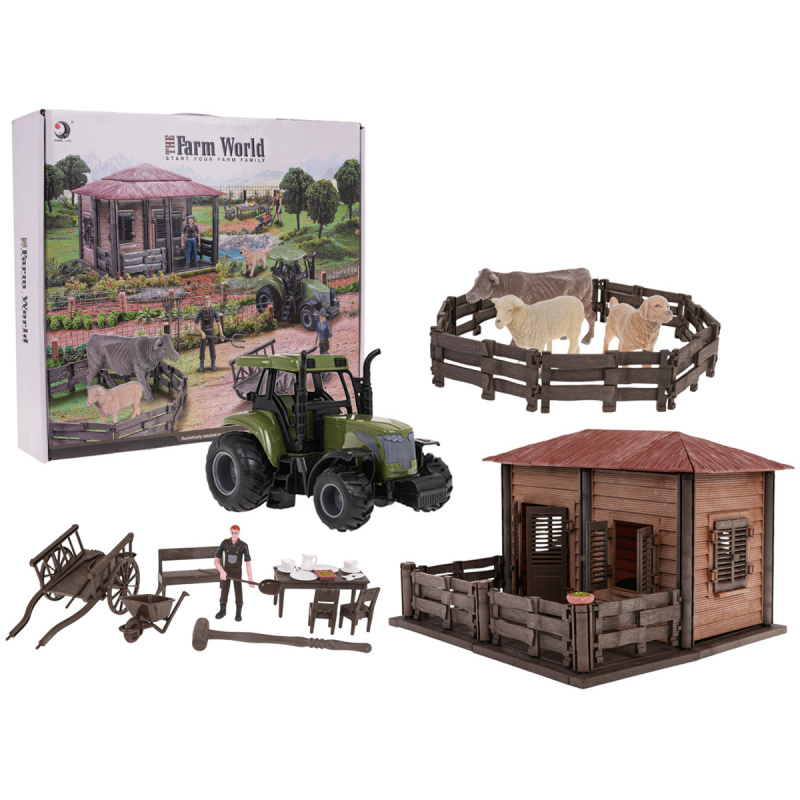 Farm with tractor + accessories