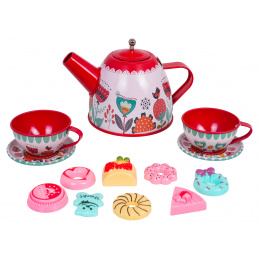 Metal tea set