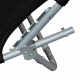 Aga Garden Reclining Lounger Black
