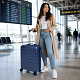 Linder Exclusiv Travel Suitcase 40x20x55 cm Blue