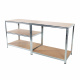 Linder Exclusiv Metal Shelf 180x100x60 cm 5 Shelves