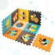 Aga Contrast Foam Puzzle 85 cm x 85 cm 9 pieces Coloured