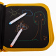 Aga Folding portable chalkboard Teddy Bear