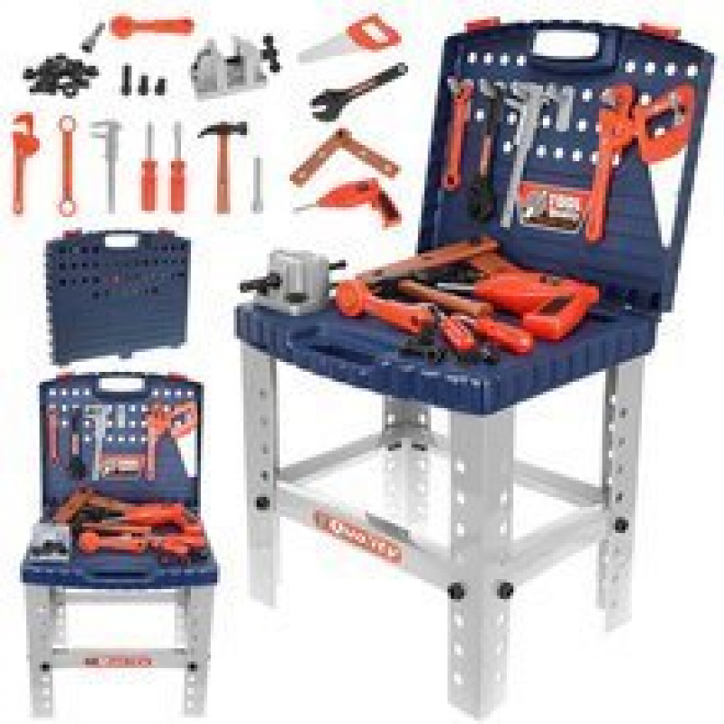 Children's workshop 2in1 with accessories 67 parts ISO 9422