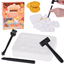 Small archaeologist excavation coins gold mine treasure hunt ZA5596 universal