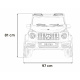 Mercedes Benz G63 AMG XXL MP4 Red Lacquer