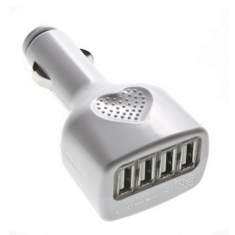 K742D CAR CHARGER 4 x USB