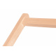 Aga Wooden Folding Deck Chair Yellow