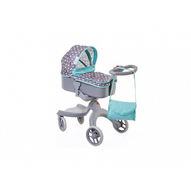 Doris Deep Stroller for Dolls 9631 Sedo - Green