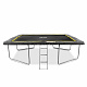 Aga Rectangular Trampoline 244x335 cm Black/Yellow - II. QUALITY