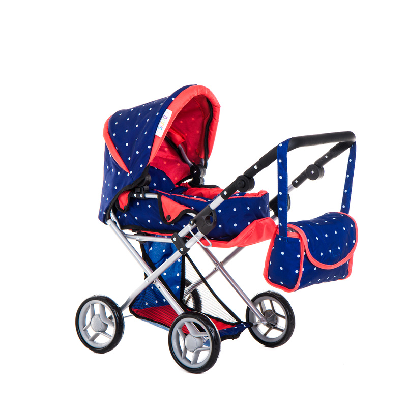 Doris Stroller for dolls 9346 Red