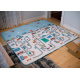 Aga Educational foam mat for children Street 180x200cm