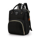 Aga Diaper Backpack for Moms 3-in-1 Black