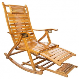 L66K ROCKING BAMBOO LOUNGER