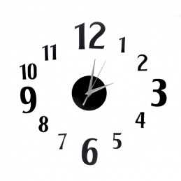 Q70D4 WALL CLOCK DIY 60X60 CM NUMBERS