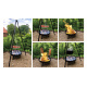 Aga Garden grill on tripod with 4in1 OSLO fireplace