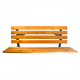 Linder Exclusiv Garden bench MC4411-150 150x57x70cm