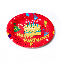 Aga4Kids Paper Plates 23cm DS932-2 10 pcs