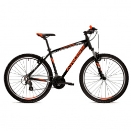 KROSS Men's Mountain Bike HEXAGON 2.0 21" Black/Orange