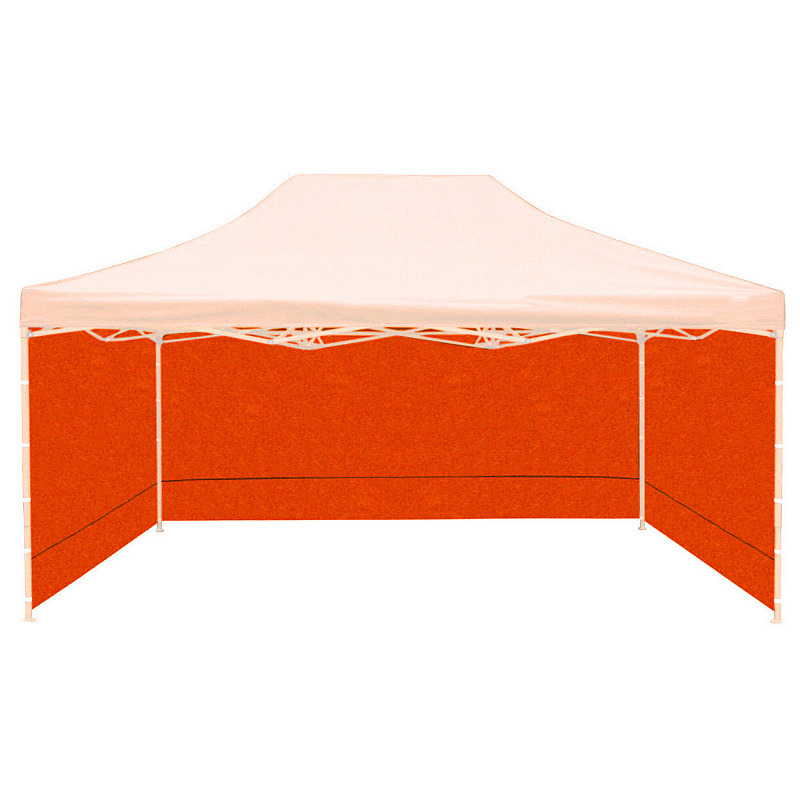Aga Sidewalls for 3x4.5m Market Stall Orange