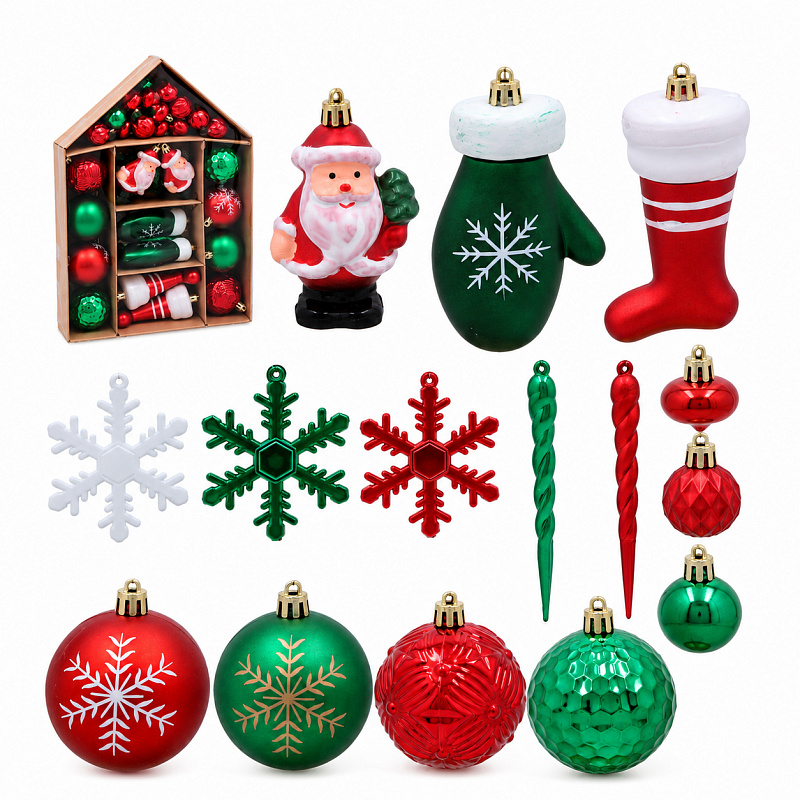 Aga Set of Christmas baubles BIK7175