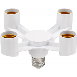 Adapter for LED E27 - 4xE27