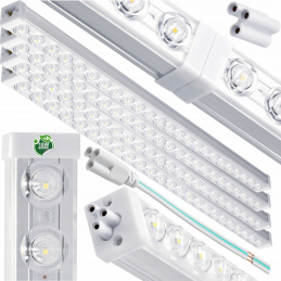 4x LED lamp NEPTUN 60cm - 18W - 1800lm - IP20 - 6000K - cool white